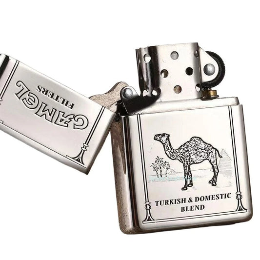 2025 nuevo encendedor de querosina accesorios de cigarrillos a prueba de viento regalo para hombres puede ser DIY